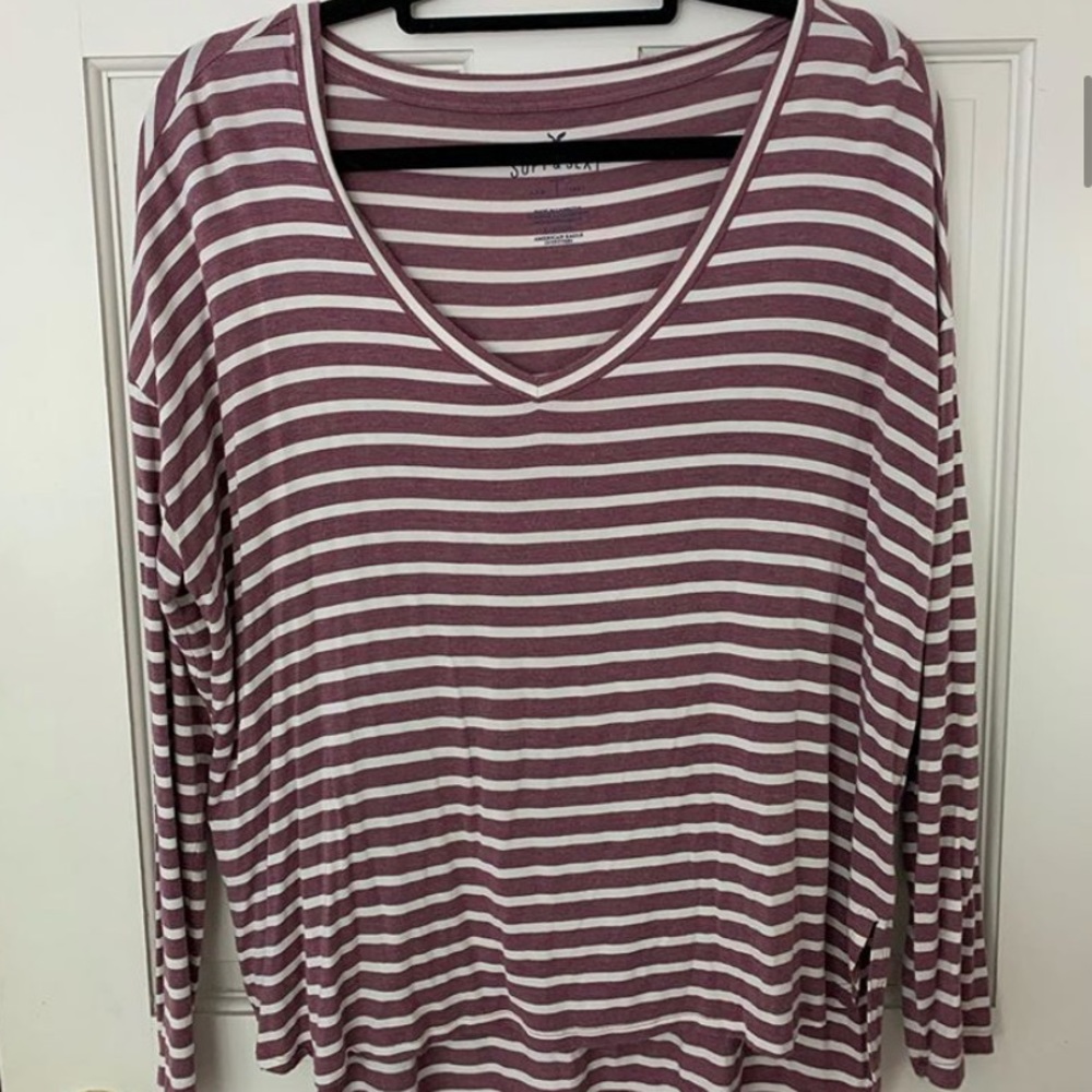 American Eagle Soft and Sexy Long-sleeve Top